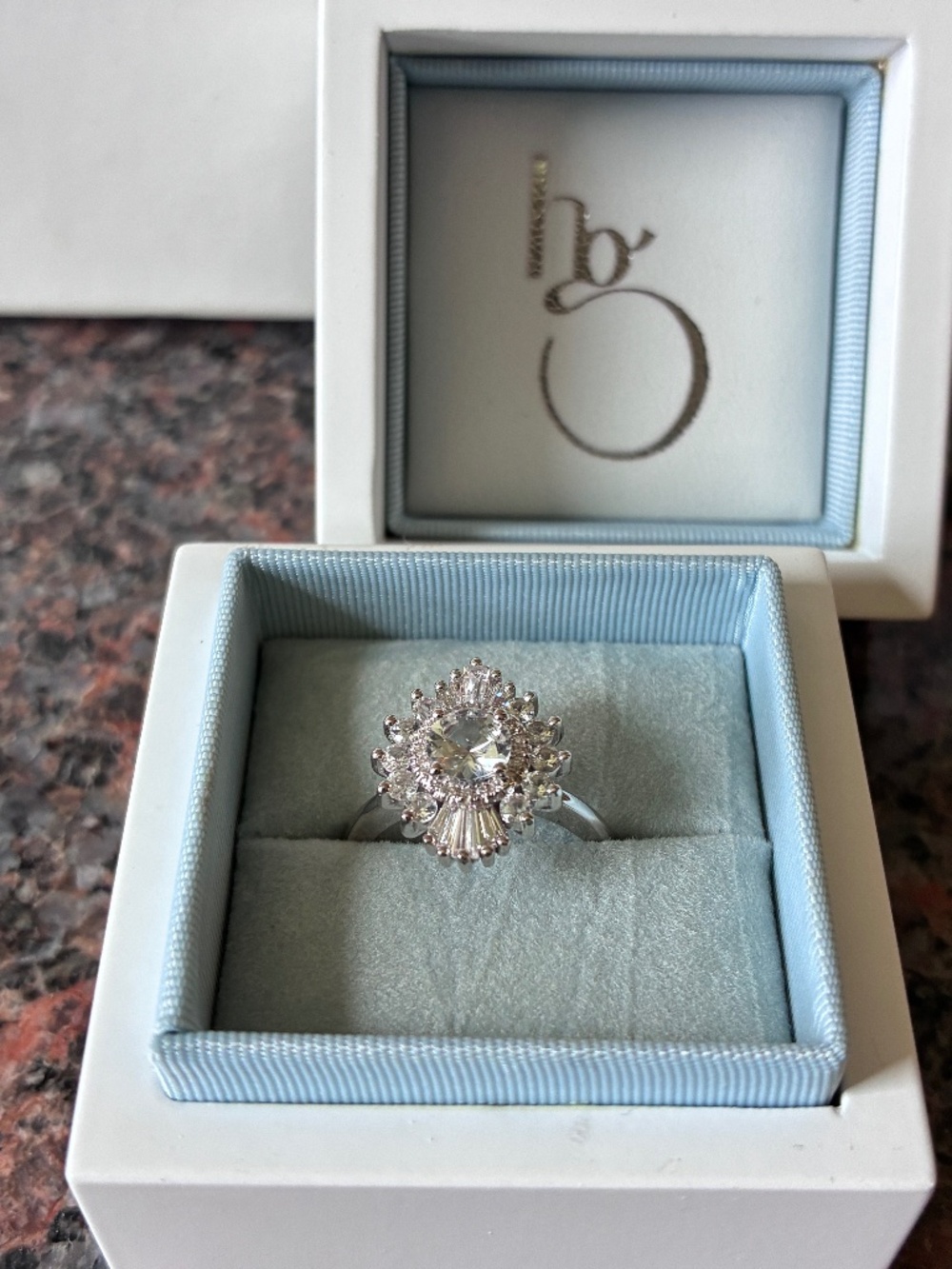 Custom HEIDI GIBSON ring